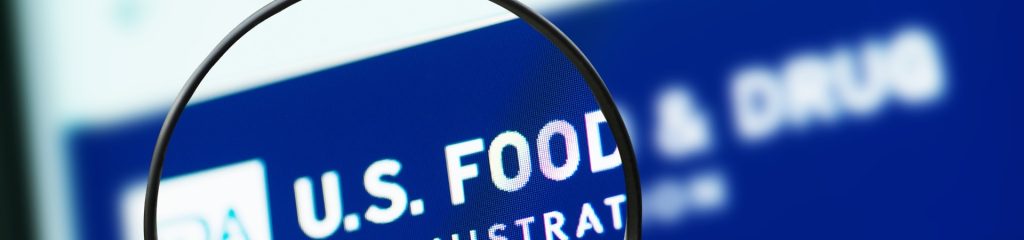 Lupa sobre o website da FDA